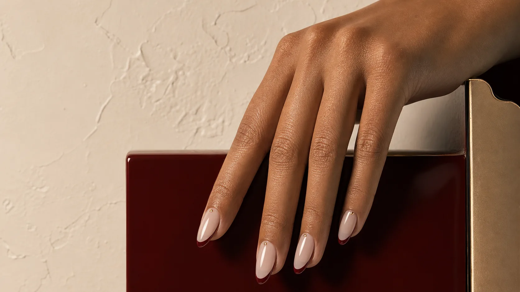 Gel nail extensions at Daisy Nail Studio